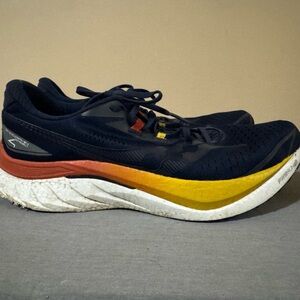 Saucony Endorphin Speed 4 Men's Black and Yellow Athletic Road Running Shoes